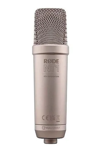 Rode NT1 5th Generation Silver Студийный конденсаторный микрофон.