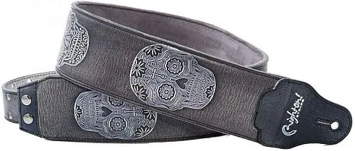 RightOn Straps Leathercraft Sugar Black Ремень для гитары.