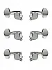 Gotoh SG381-01-C-L3+R3 Комплект колков для гитары 3+3, хром.-0