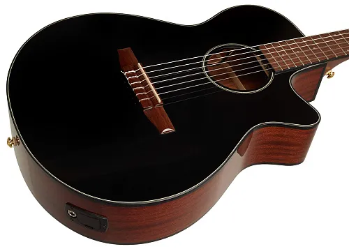 Ibanez AEG50N-BKH Электроакустическая гитара с нейлоновыми струнами.